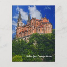 Vacker norra Spanien - Covadonga Vykort