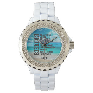 Vacker Ocean Scene Armbandsur