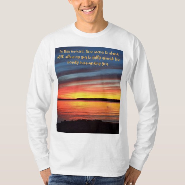 Vacker Ocean T Shirt (Framsida)