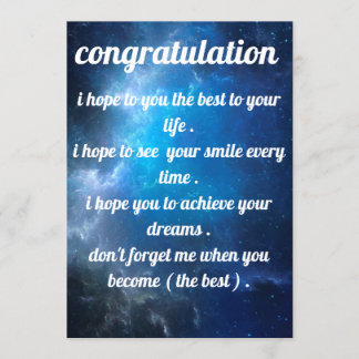 vacker och bästa inbjudan gratulation