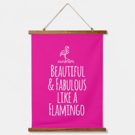 Vacker och fantastisk som flamingo