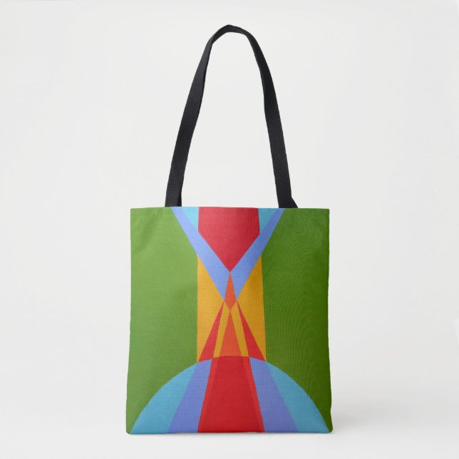 Vacker och livfull färg! Tote Bag Tygkasse (Framsida)