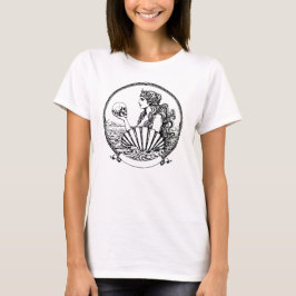 vacker och melankolisk grekisk gudinna Afrodite T Shirt