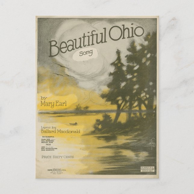 Vacker Ohio Vykort (Framsida)