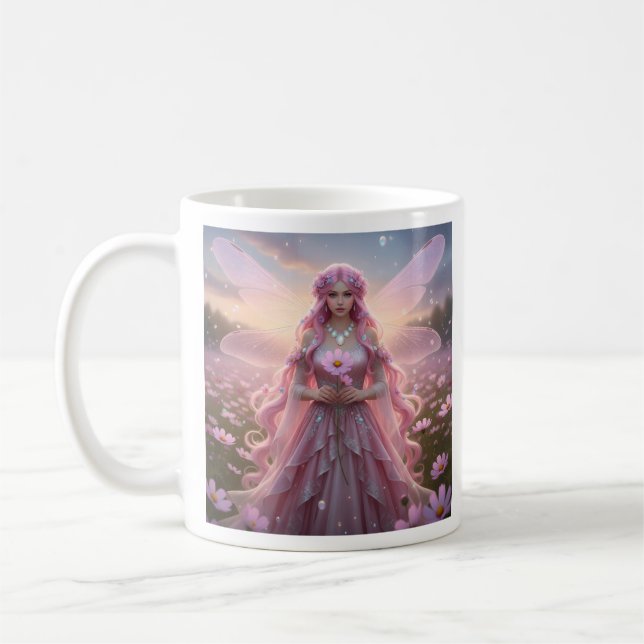 Vacker oktober Opal Fairy Kaffemugg (Vänster)
