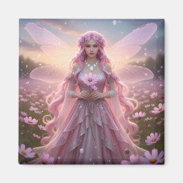 Vacker oktober Opal Fairy Magnet