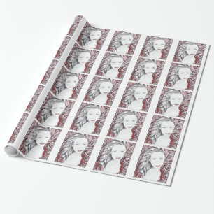 Vacker Paisley Female Elf Presentpapper
