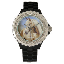 Vacker Palomino Horse Armbandsur