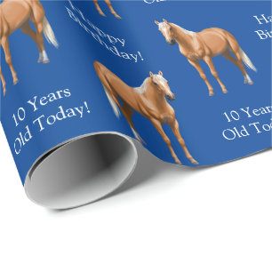 Vacker Palomino Quarter Horse Stallion Presentpapper