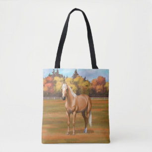 Vacker Palomino Quarter Horse Stallion Tygkasse