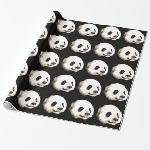 Vacker Panda julklappspapper Presentpapper