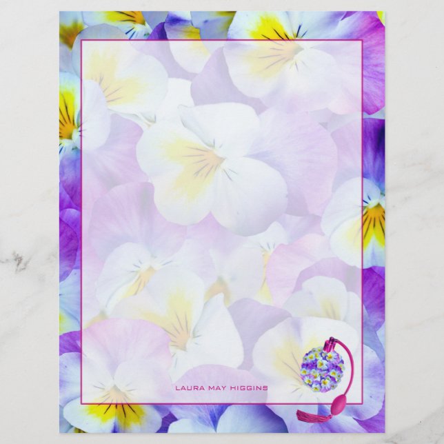 Vacker Pansy Förstärkare (Framsida)