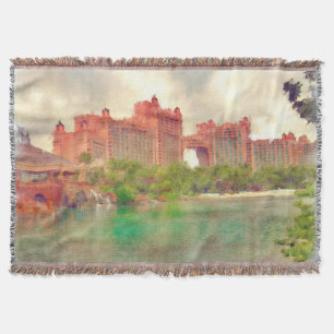 Vacker Paradis Ö Blanket Filt