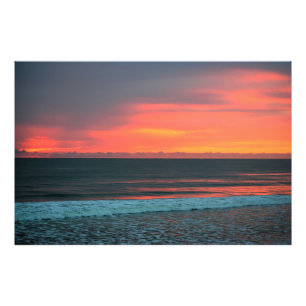 Vacker Pastel Sunrise Fototryck