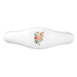 Vacker Pastell Blommig Handtag