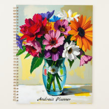 Vacker personlig blomsterbotanik