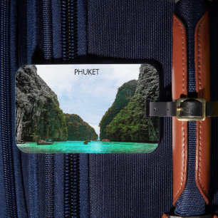 Vacker Phuket Thailand Aerial View Bagagebricka