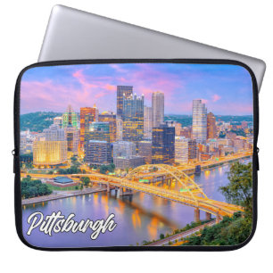 Vacker Pittsburgh, Pennsylvania Laptop Fodral