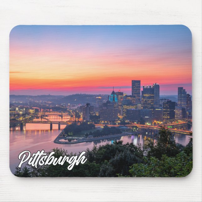 Vacker Pittsburgh, Pennsylvania Musmatta (Framsidan)