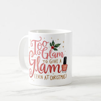 Vacker present för de där glamorösa släktingarna kaffemugg