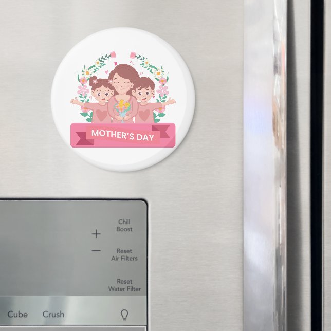 Vacker presentmagnet till mors dag magnet (In Situ (Fridge))