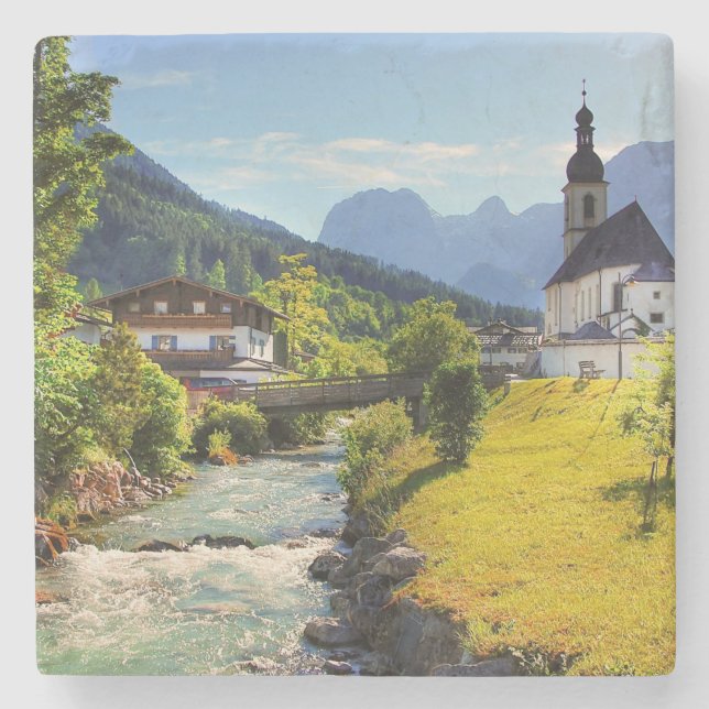 Vacker Ramsau Stenunderlägg (Framsidan)