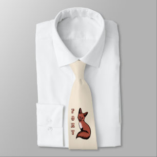 Vacker Red Foxy Fox Slips