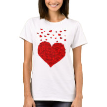 Vacker Red Heart Valentindagen