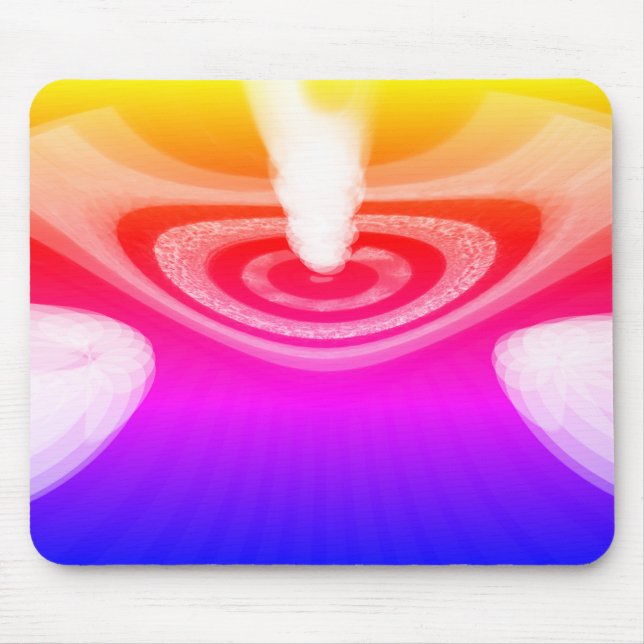 Vacker regnbågskomart musmatta (Framsidan)