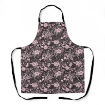 Vacker retro stil rosa pastell blomster mönster