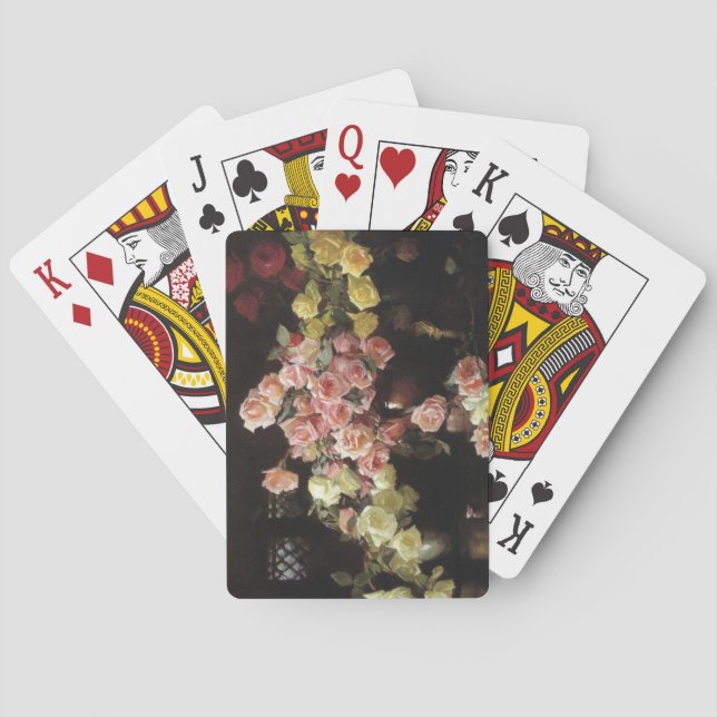 Vacker Ro (av Joseph DeCamp) Casinokort (Baksidan)