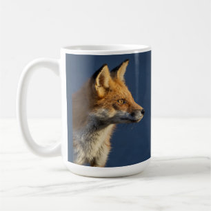 Vacker röd räv kaffemugg