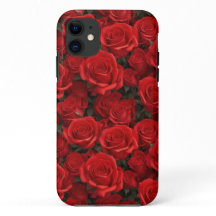 Vacker Röd ros Phone Case