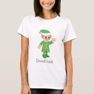 Vacker Rolig Lycklig Alv & Kalligrafi T Shirt