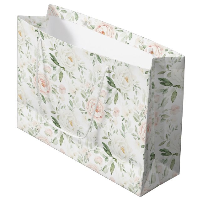 Vacker Rosa Blommig Bröllop (Framsidan Vinklad)
