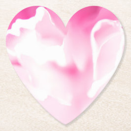 Vacker rosa blommig tryckt pappersunderlägg underlägg papper