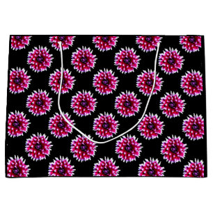Vacker Rosa Dahlia Blomma Natur Mönster