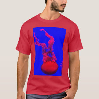 Vacker rosa Jelly Fish T Shirt