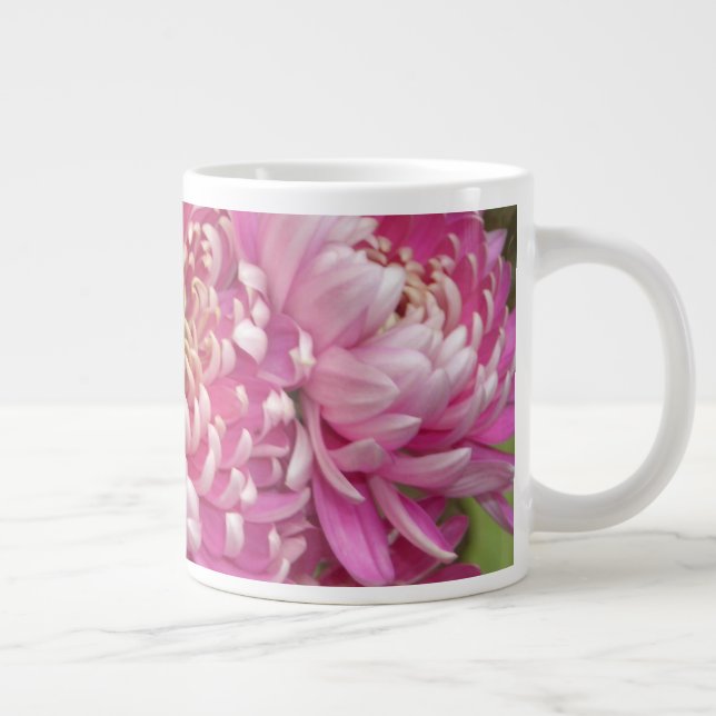 Vacker Rosa Mugg Jumbo Mugg (Höger)