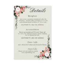 Vacker rosa och vit Blush blommig inklusion C