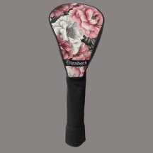 Vacker Rosa och Vit Pion Personlig