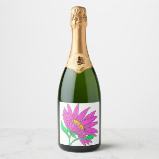 Vacker Rosa Whymisk Akryl Blomstermålning