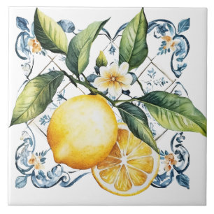 Vacker rustik Medelhavs- Tuscania citron Kakelplatta