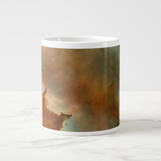 vacker rymd jumbo mugg (Framsidan)