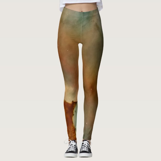 vacker rymd leggings (Framsida)