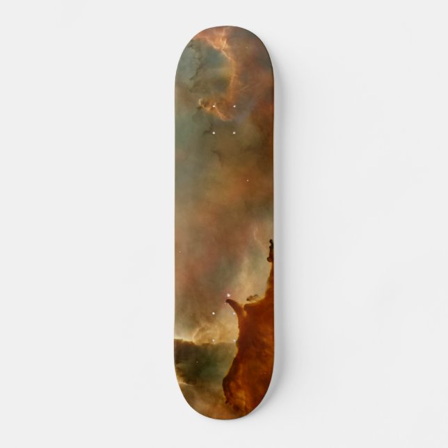 vacker rymd mini skateboard bräda 18,5 cm (Framsida)