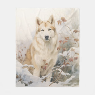 Vacker Sable Husky Fleecefilt