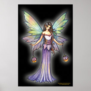 Vacker sagoposter, tryck av Molly Harrison