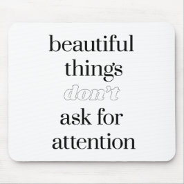 Vacker Sak Mouse Pad Musmatta