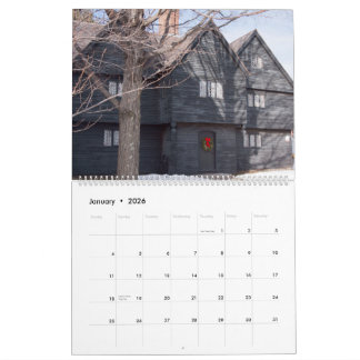 Vacker Salem Massachusetts Kalender